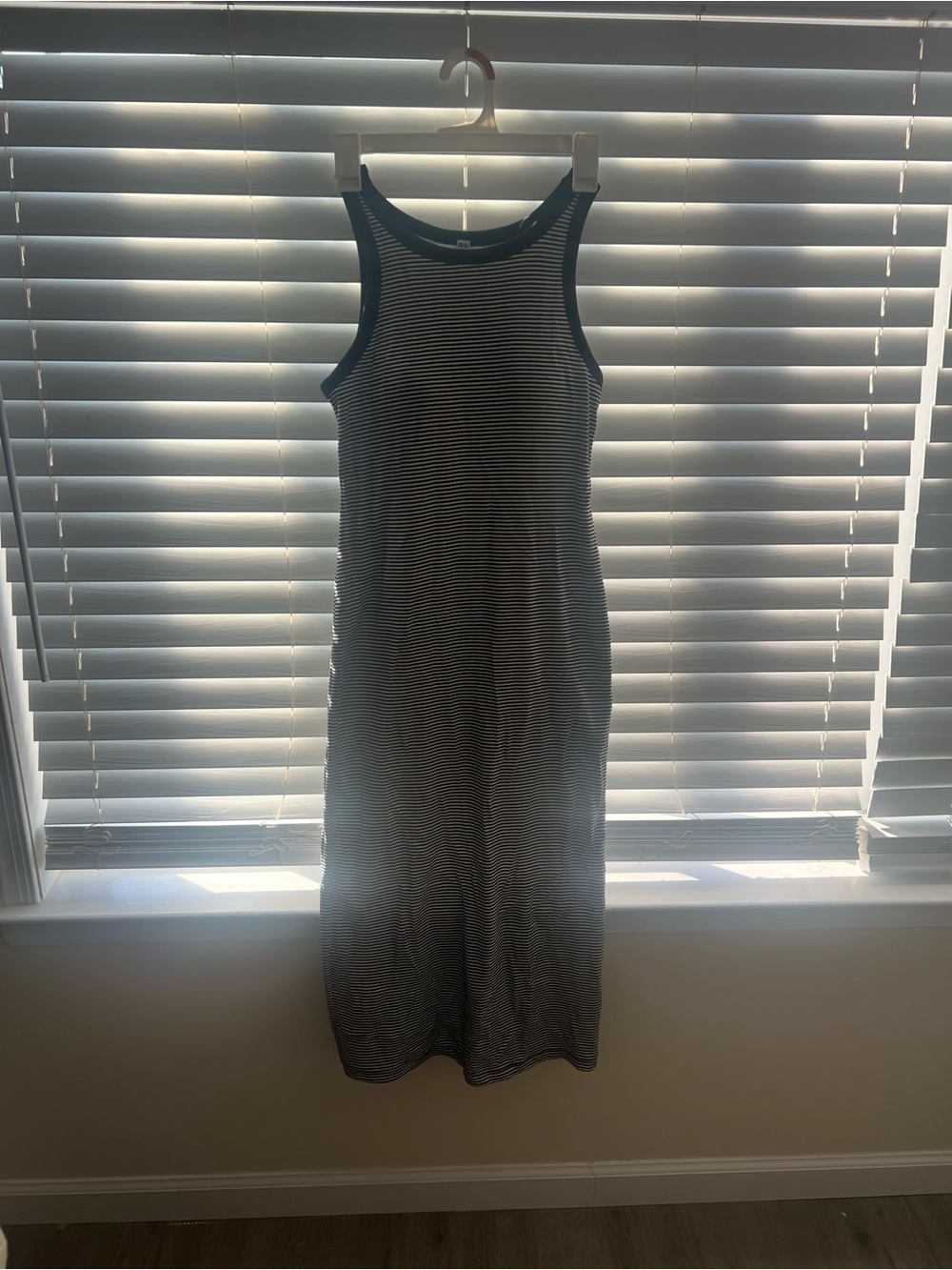 NWT Ribbed Bra Dress (Sleeveless, Stripe)